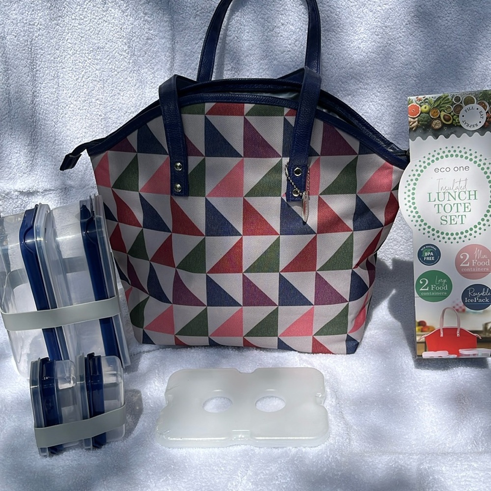 Eco One Insulated Lunch Tote Set